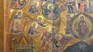 Реставрация иконы Успение