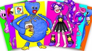 ЛИЛИ ЛАВ БРЕЙДЗ И ТОЛСТЫЙ ХАГГИ ВАГГИ ДЕЛАЕМ ИЗ БУМАГИ ПРИКОЛЫ СВОИМИ РУКАМИ POPPY PLAYTIME СТИКЕРЫ