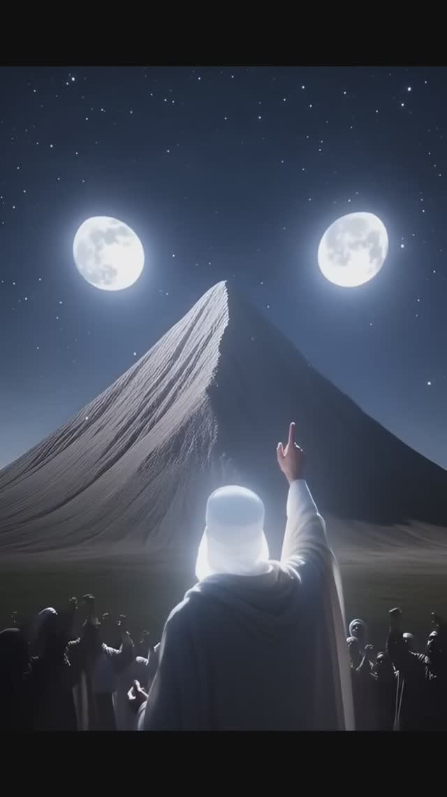 Луна раскололась