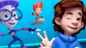 Фиксики . История о солнечной батарее. Мультигра