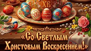 Со Светлой Пасхой 🐣 Христос Воскресе 🥚Воистину Воскресе 🕊️