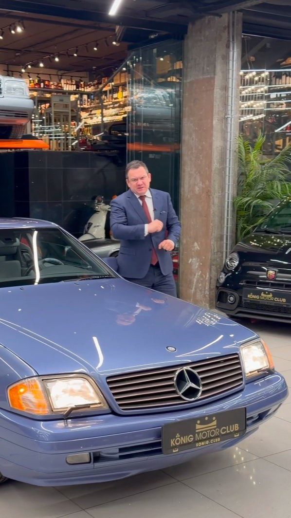 Атмосферный движок Mercedes-Benz R129 звучит так SL