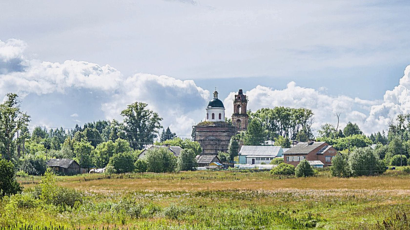 360. Панорама. село  Селезениха. К. Чепецкий район