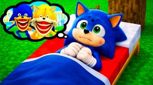 ЧТО Случилось С Соником в Майнкрафт Мультик Соник Бум