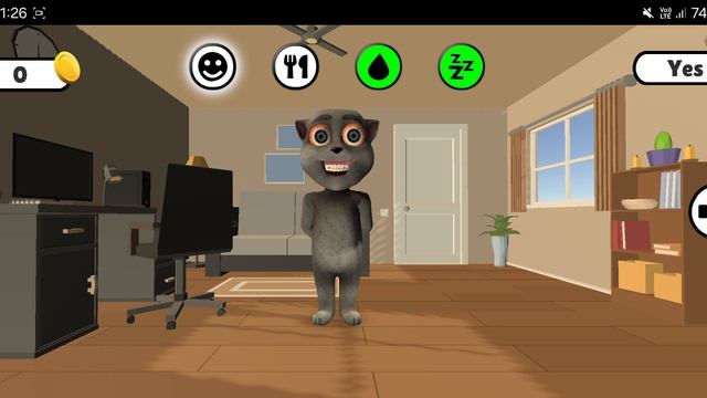 Talking Jack - Virtual Pet Cat часть первая конец