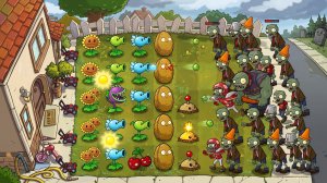 Зомби против растений! Plants vs Zombies ПвЗ PvZ Растения против Зомби Битва прохождение игры