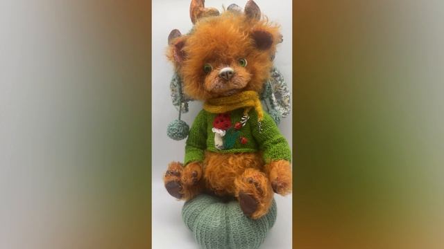 Музыкальный коллекционный мишка: « Буба».