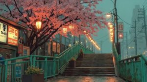 Весенний город Lo fi City🌃 Lofi Beats для сна, расслабления Lofi music Lofi Live Лофи Хип Хоп