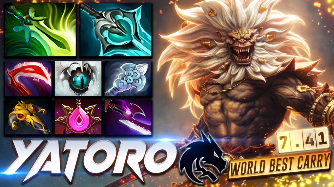 Yatoro Monkey King World Best Carry — профессиональный геймплей в Dota 2 [Смотри и учись]