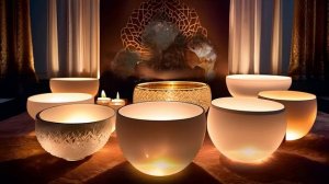 963 Hz Частота Бога • Звук Чашек Кристалл | Исцеление Души и Активация Короны