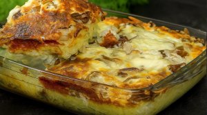 Семья попросит добавки этой ВКУСНЕЙШЕЙ запеканки и даже не догадаются, что это так просто!