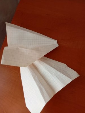 делаем самолёт из бумаги ✈️