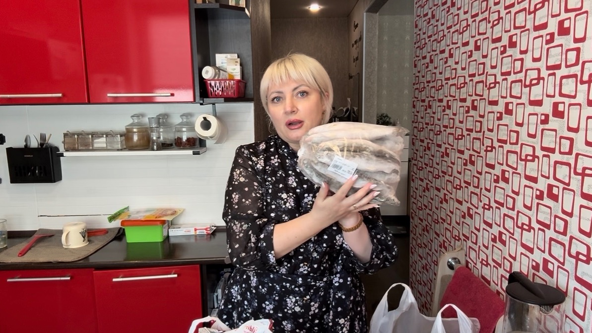 Норильск/ Готовлюсь к Пасхе/ Купила Корюшку .