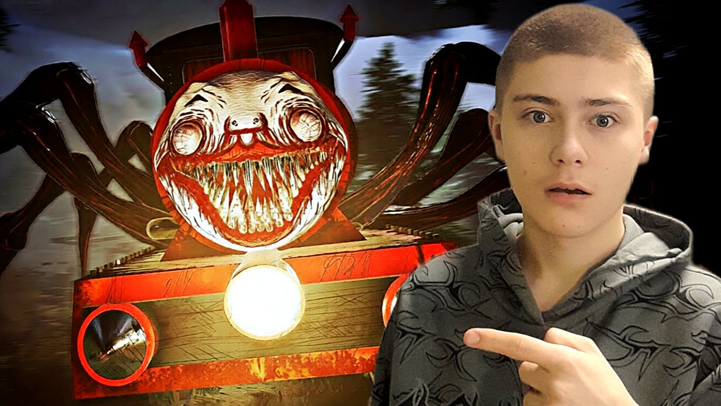 САМЫЙ СТРАШНЫЙ ПОЕЗД ! Choo Choo Charles