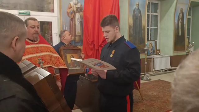 Верстание в казаки Даниила 12 апреля 2026 Пасха