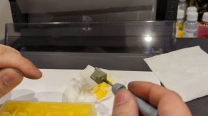 Замена фильтра в ёмкости с дтф чернилами в системе Болтайка