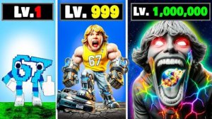 ИГРАЕМ ЗА 6 7 МЕМА УРОВЕНЬ 1 ДО 1 000 000 — РЕБЁНОК 67 В GTA 5 ЭВОЛЮЦИЯ