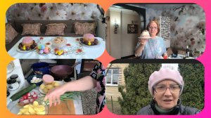 Всех с праздником!Светлой Пасхой.Показываю свою деревню.