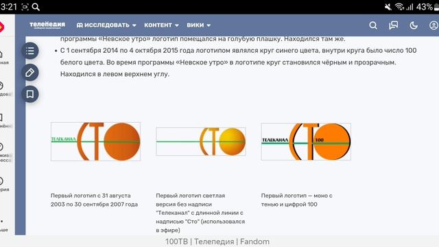 История логотипов всех мультиплексов каналов в Смотрёшка ТВ/V2