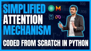 14) Lecture 14 Simplified Attention Mechanism - Coded from scratch in Python  No trainable weights