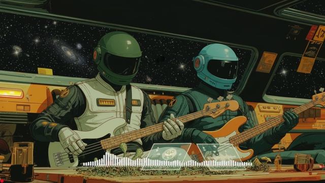 Daft Punk Inspired Cosmic Funkwave 🤖🚀 ｜ Chillwave, Synthwave, Retro Funk, French House Playlist-(1
