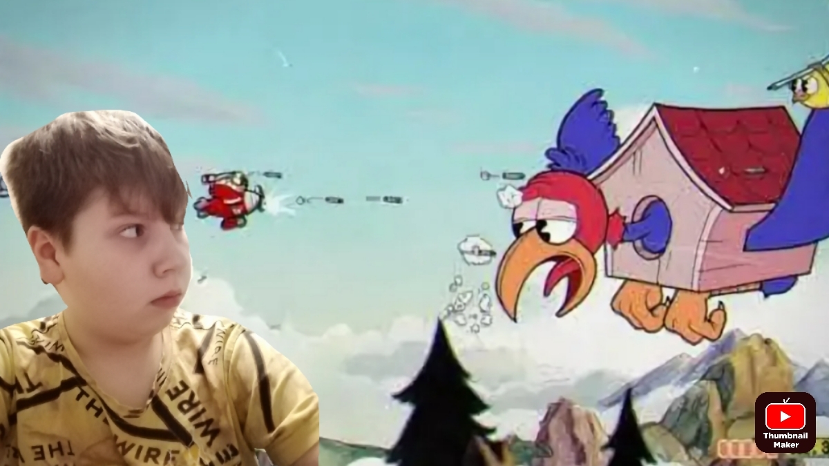 ПОБЕДИЛ ПТИЦУ!CUPHEAD #9