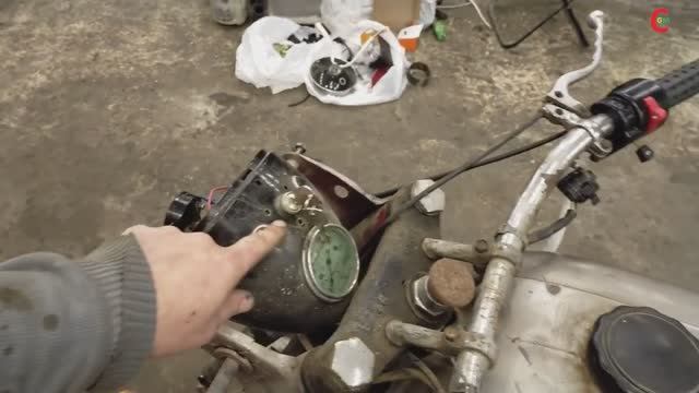 Восстановление мотоцикла _Днепр_. Часть - 7 _ Установили генератор.