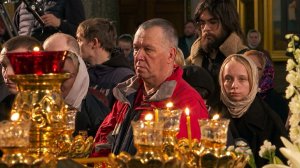 Пасхальная служба в Казанском кафедральном соборе Санкт-Петербурга