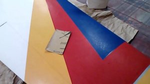 №77- Поверхность  крыла сверху после шлифовки 1500 шкуркой .