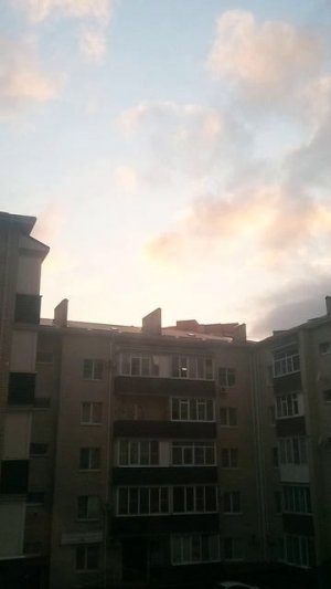 сейчас облака выглядят нежно красивыми😍💗💮🌸