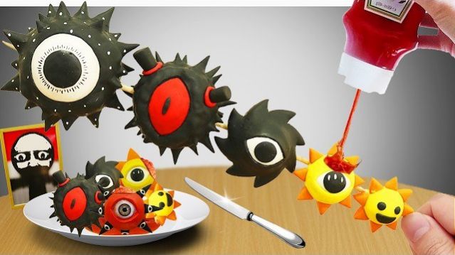 СПРУНКИ ЕДА! ЭВОЛЮЦИЯ МИСТЕРА САНА  ВСЕ ФАЗЫ НА ОБЕД В РЕАЛЬНОЙ ЖИЗНИ 🌞 МУКБАНГ ЭПИЗОД