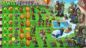 Растения против зомби PvZ Plants vs Zombies  Прохождение