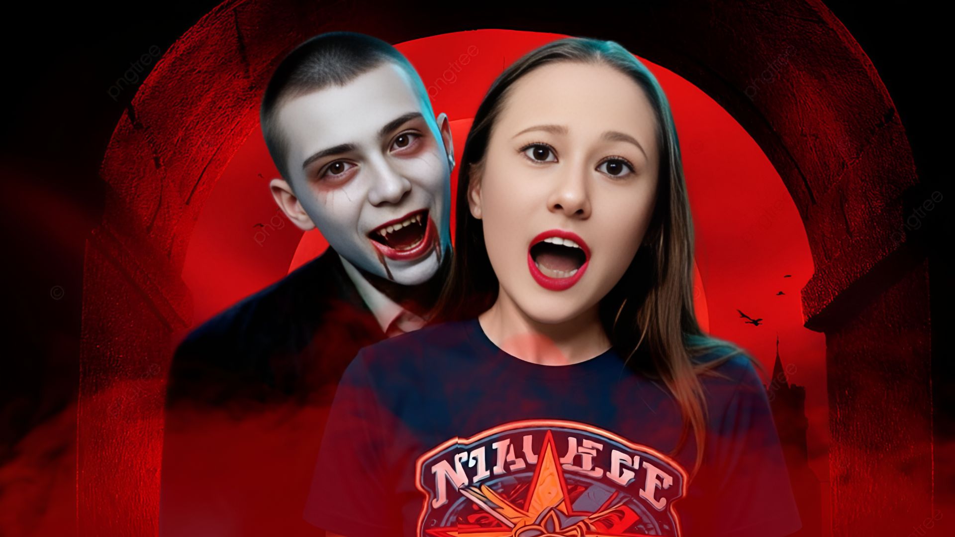 МОИ ДРУЗЬЯ СТАЛИ ВАМПИРАМИ !