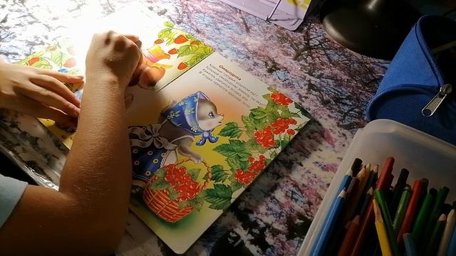 Уроки чтения. Малина