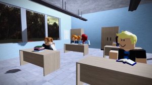 ЛЕС 🌲👺 (страшная история в роблокс)