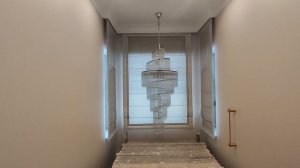 Римские шторы с электроприводом, карниз Maxiю Моторизация A-ok AM35 с фазным управлением от выключат