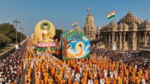 Буддийский фестиваль в Индии.