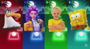 Губка Боб, Энгри Бердз 2, Влад и Ники против К-Поп Охотников