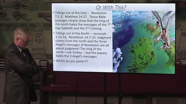 Вести с востока и севера. Папство раскинуло свои шатры в Церкви АСД. (Билл Хьюз)