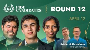 Шахматы Турнир претендентов ФИДЕ 2026 | Прямая трансляция 12-го тура