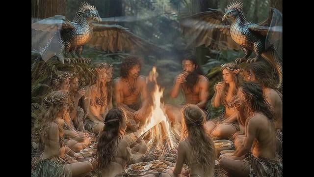 ASMR AI  - Лесной пир в тишине 🌿✨