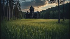 замок на краю леса  - авторская песня, творчество нейросетей