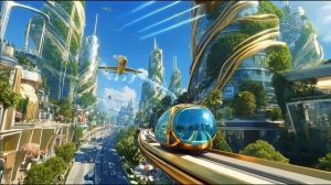 Life in 2250： Eco Megacity & Futuristic Deep House (1 Hour) ｜ 4K Sci-Fi Atmosphere, Vol. 14-(1080p30