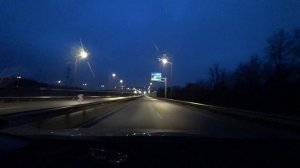 Езда на автомобиле Дорога Тула- Звенигород Московская область Путешествие на автомобиле