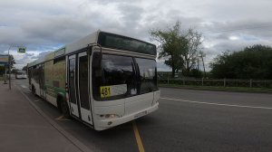 Ост.ул.Стойкости - ост.Боровая ул. (из окна автобуса МАЗ), 2021 год