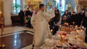 25. Храм Рождества Христова Освящение Пасхальной снеди Посёлок Пангоды 11 Апреля 2026г