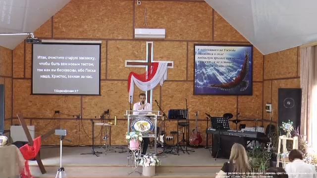 Воскресное праздничное Богослужение, Пасха! тема: 