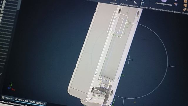 корпус service dji нарисованный мной в инверторе