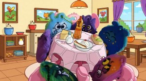 Монстриксы в столовой. 5 серия