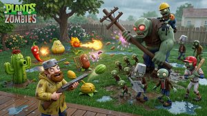 Зомби против растений! Plants vs Zombies ПвЗ PvZ Растения против Зомби